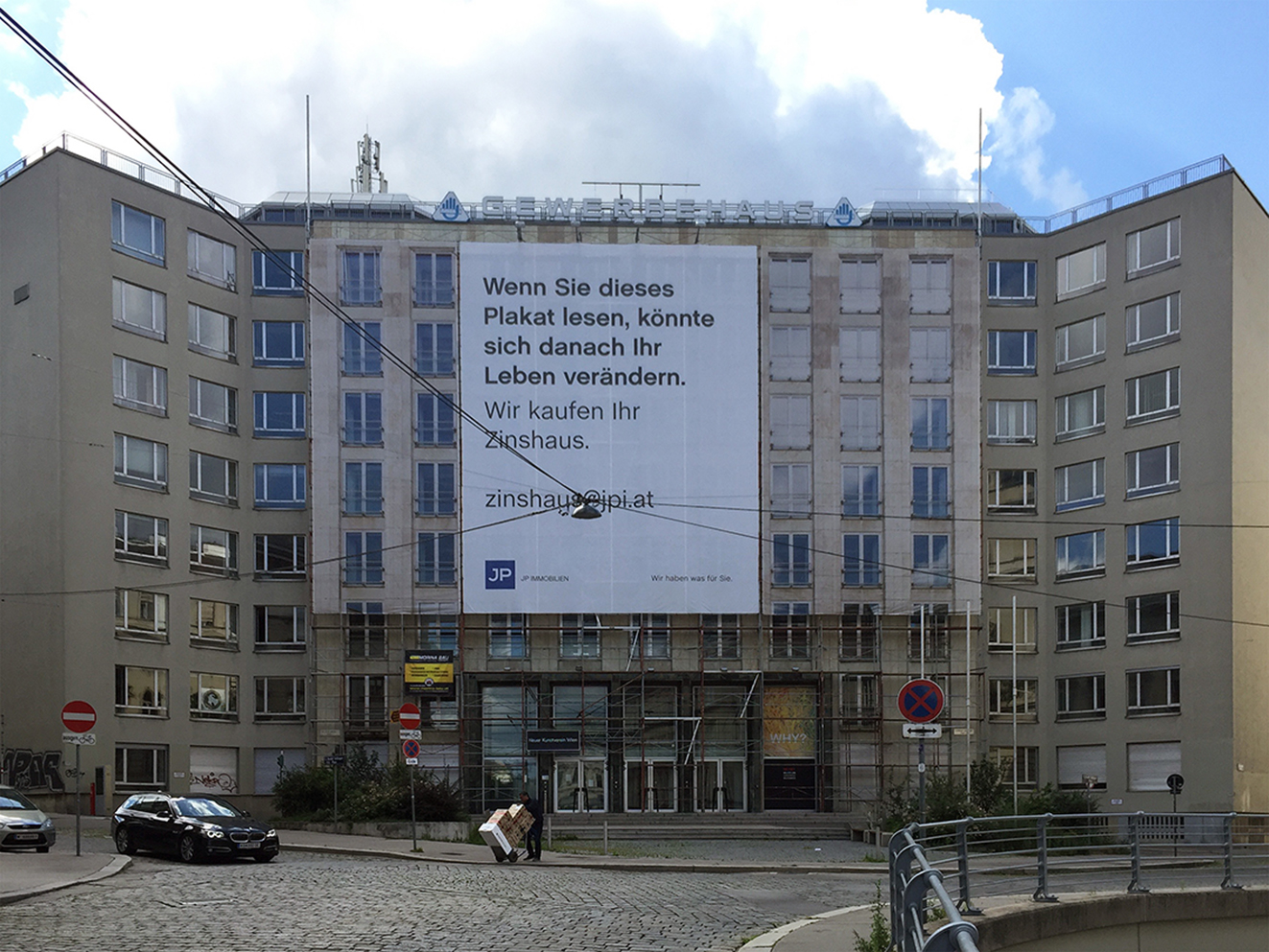 Former commercial building of the Vienna Chamber of Commerce, Arch. Carl Appel, 1954