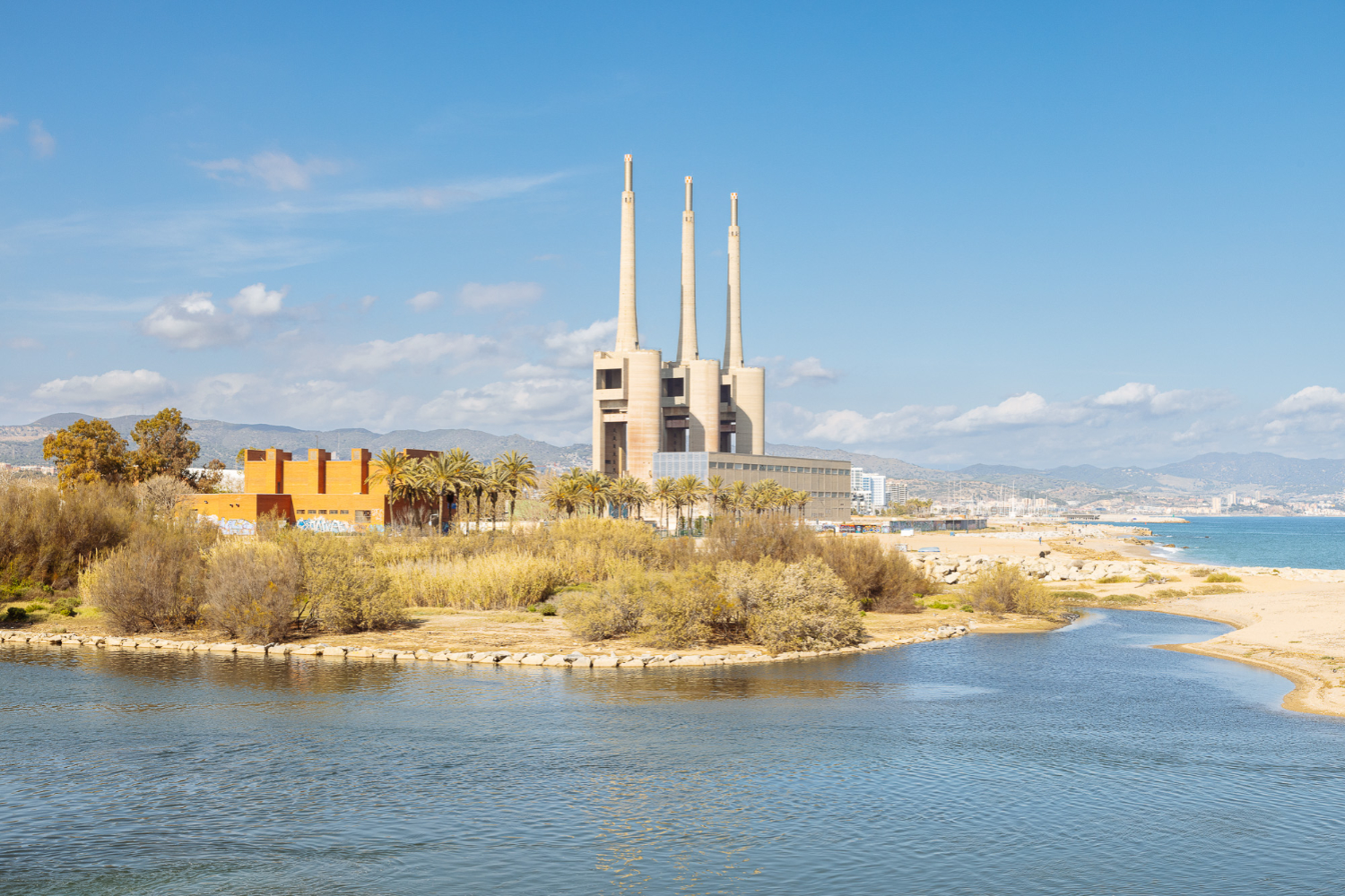 Three Chimneys, Sant Adria del Besòs.